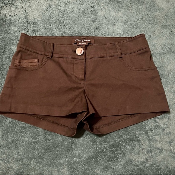 Guess Marciano Black Shorts Women's Size:4 - Picture 1 of 5